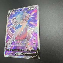 Pokemon TCG Card Mewtwo V SWSH229 Black Star Promo - NM - Image 5