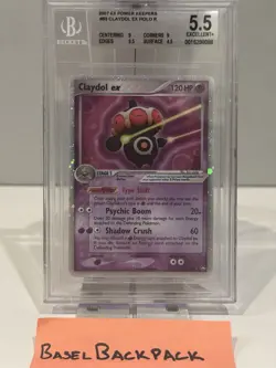 Pokemon TCG - Claydol ex (93/108) - EX Power Keepers Holo - Beckett (BGS) 5.5 - Image 1