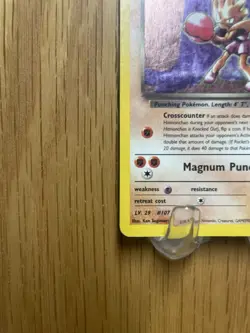 Pokemon TCG Rockets Hitmonchan Holo Rare Card 11/132 Gym Heroes - Image 2