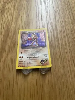 Pokemon TCG Rockets Hitmonchan Holo Rare Card 11/132 Gym Heroes - Image 4