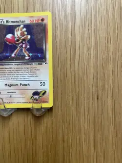 Pokemon TCG Rockets Hitmonchan Holo Rare Card 11/132 Gym Heroes - Image 5