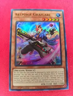 Artmage Graflare DUAD-EN010 Ultra Rare Duelist's Advance NM 1st Ed YUGIOH - Image 1
