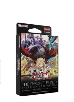 YUGIOH THE CHRONICLES DECK: THE FALLEN & THE VIRTUOUS (ALL-FOIL EDITION) DECK - Image 2
