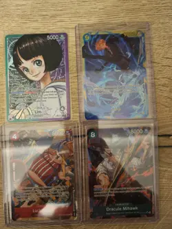 One Piece, Bundle, Leader, Secret Rare, Zoro, Nami, Luffy, Rebecca and More,... - Image 1