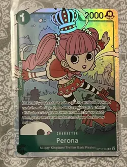 Perona OP12-034 - One Piece TCG Legacy of the Master SR - Image 1