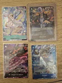 One Piece, Bundle, Leader, Secret Rare, Zoro, Nami, Luffy, Rebecca and More - Image 1