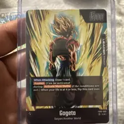Gogeta FB05-095 Leader Alternate Art New Adventure Dragon Ball Super TCG Card - Image 2