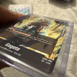 Gogeta FB05-095 Leader Alternate Art New Adventure Dragon Ball Super TCG Card - Image 4