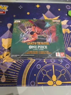 One Piece Card Game Legacy of The Master : Sealed Booster Box of 24 Packs : OP12 - Image 1