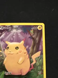 Pikachu 5/25 Pokemon Celebrations 25th Anniversary Set Full Art Card - Image 4