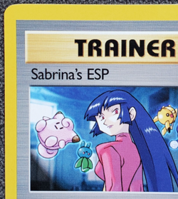 1st Edition Sabrina's ESP - Gym Heroes - #117/132 - Vintage Pokemon Card 2000 - Image 2
