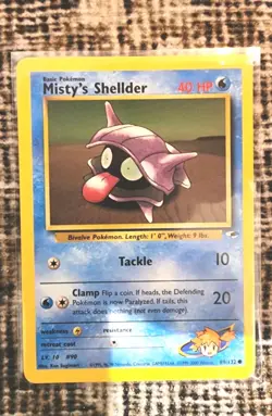 Pokemon TCG Gym Heros Lot (4 Cards) – Misty’s Poliwrath, Seel, Seaking, Shellder - Image 5