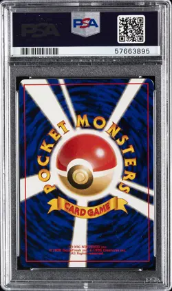 1996 POKEMON BASE SET JAPANESE #25 PIKACHU PSA 9 - Image 2