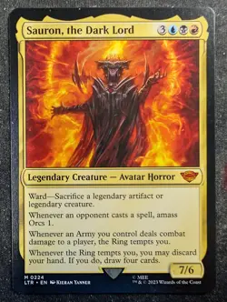 Sauron, the Dark Lord - The Lord of the Rings: Tales of Middle Earth (MTG) - Image 1