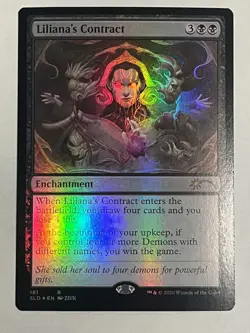 Liliana’s Contract NM Foil Secret Lair MTG - Image 1