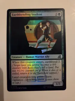 MTG Earthbending Student Avatar: The Last Airbender: Eternal-Legal Foil - Image 1
