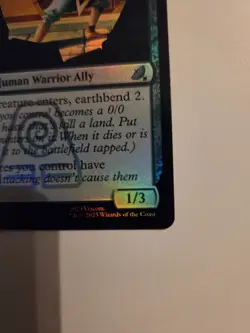 MTG Earthbending Student Avatar: The Last Airbender: Eternal-Legal Foil - Image 3