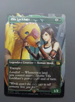 Tifa Lockhart | Chocobo Track Foil | 567 NM | Final Fantasy Holiday Box - Image 1