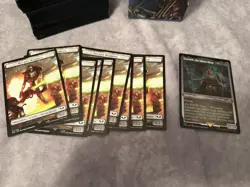 Mtg Necron Commander Deck Warhammer 40K Universes Beyond Sleeved w/box Unplayed - Image 2