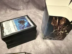 Mtg Necron Commander Deck Warhammer 40K Universes Beyond Sleeved w/box Unplayed - Image 3