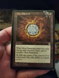 Stronghold MTG 1 Mox Diamond Magic Rare - Image 1