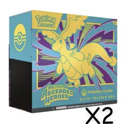 PRESALE: Pokemon TCG: Mega Evolution - Ascended Heroes POKEMON CENTER ETB X2 - Image 1