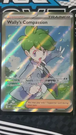 Wally's Compassion 176/132 Full Art Ultra Rare - Pokemon TCG: Mega Evolution NM - Image 1