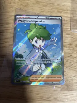 Wally's Compassion 176/132 Full Art Ultra Rare - Pokemon TCG: Mega Evolution NM - Image 1