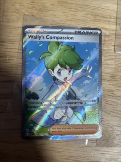 Wally's Compassion 176/132 Full Art Ultra Rare - Pokemon TCG: Mega Evolution NM - Image 2