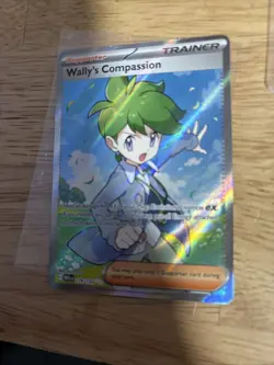 Wally's Compassion 176/132 Full Art Ultra Rare - Pokemon TCG: Mega Evolution NM - Image 4