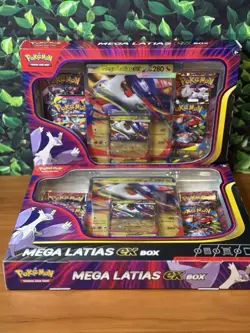-SEALED & IN HAND- Pokemon TCG Mega Latias Ex Premium Box (2 Boxes) - Image 2