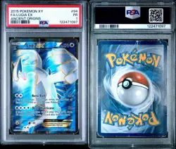 PSA 1 Lugia EX 94/98 Full Art Ultra Rare Holo XY Ancient Origins 2015 Pokemon PR - Image 1