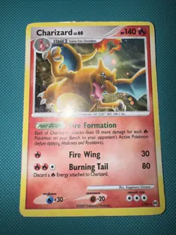 Pokemon TCG Charizard 1/99 Arceus Cracked Ice Holo Promo - Image 1