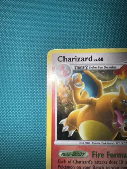 Pokemon TCG Charizard 1/99 Arceus Cracked Ice Holo Promo - Image 2