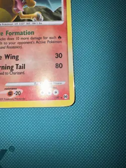 Pokemon TCG Charizard 1/99 Arceus Cracked Ice Holo Promo - Image 4