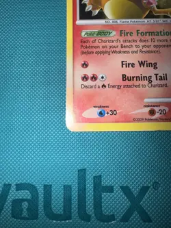Pokemon TCG Charizard 1/99 Arceus Cracked Ice Holo Promo - Image 5