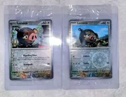 Sealed Pokemon Center Gamestop Stamped Exclusives Lechonk Promo 154, 155 / 198 - Image 1