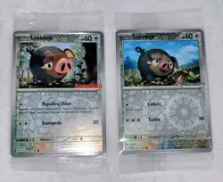 Sealed Pokemon Center Gamestop Stamped Exclusives Lechonk Promo 154, 155 / 198 - Image 5
