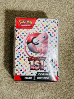⭐ Pokemon TCG Scarlet & Violet 151 Booster Bundle (6 Boosters) 🌍 Shipping 🆕 820650853210 - Image 1