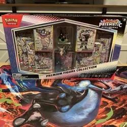 Pokemon TCG: Scarlet & Violet-Prismatic Evolutions Premium Figure Collection - Image 1