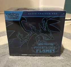 Pokemon Mega Evolution Phantasmal Flames Elite Trainer Box ETB Brand New - Image 1