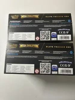 Lot Of 2 Pokemon TCG Mega Evolution Lucario Elite Trainer Box ETB New Sealed - Image 3