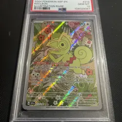 Kecleon 213/191 Pokemon Scarlet & Violet Surging Sparks Illustration Rare PSA 10 - Image 1