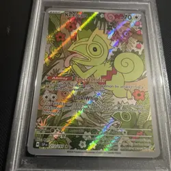 Kecleon 213/191 Pokemon Scarlet & Violet Surging Sparks Illustration Rare PSA 10 - Image 4