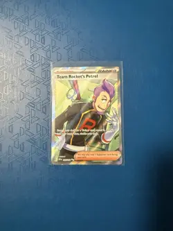 Pokemon TCG Destined Rivals-Team Rocket’s Petrel 226/182 Full Art - Image 1