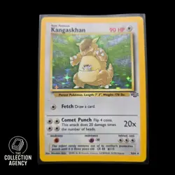 Pokemon TCG Kangaskhan Jungle 5/64 Holo Unlimited Holo Rare - Image 1