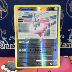 Pokemon TCG Wormadam 43/132 Rare Reverse Holo Secret Wonders NM - Image 1