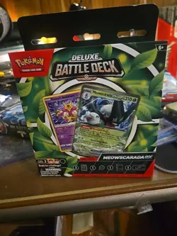 Meowscarada EX Pokemon TCG Deluxe Battle Deck - New - Sealed - Image 1