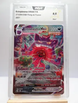 Carte Pokemon " Ectoplasma VMAX " 271/264 Alternate Poing de Fusion PCA 9,5 FR - Image 1