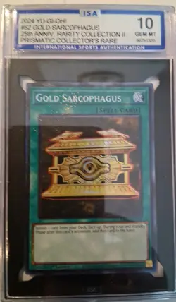 2024 Yu-Gi-Oh! Lot of 3 Graded Prismatic Collectors Rare Cards - Image 2